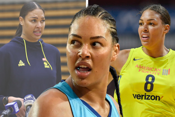 Fallen basketball star Liz Cambage says she is in talks to play for the Nigerian national team.