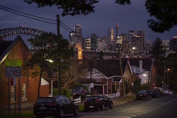 Last light on the CBD as Coronavirus restrictions are set to relax on May 15. 
