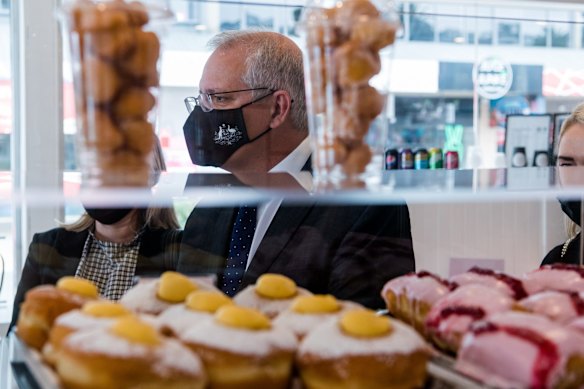 Morrison, at Daily Dough Co in Terrigal, says JobKeeper was more than just income support, "it was a clear statement from the government that you are going to be OK". 