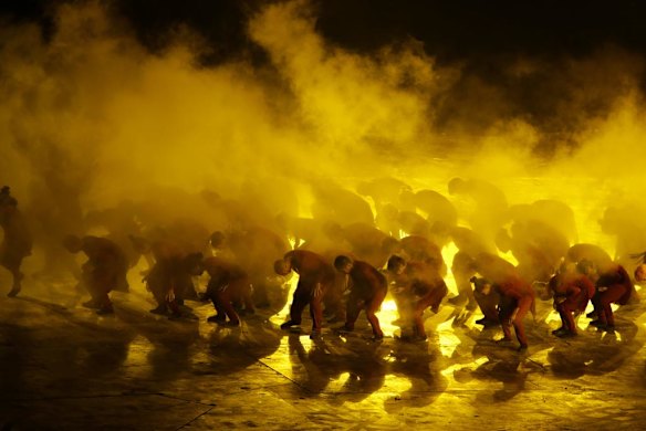 A moving tribute performance.