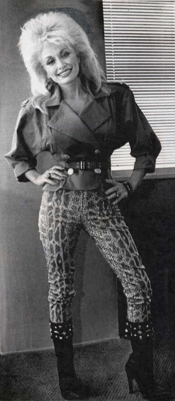 Singer-actress Dolly Parton 1979.