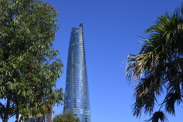 Crown casino, or, as it is known by Sydneysiders, Packer’s pecker.