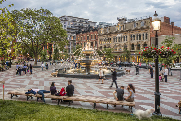 Claude Cormier’s public spaces, such as Berczy Park in downtown Toronto, are changing how we use cities.