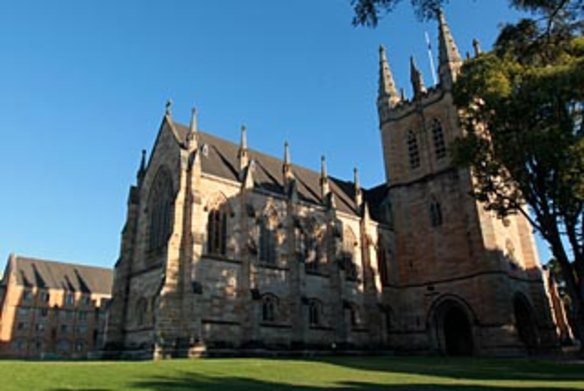 St John's College, at the University of Sydney.