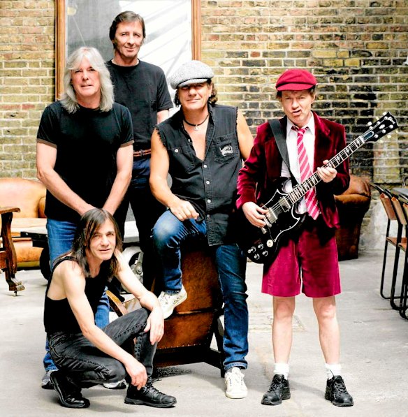 AC/DC over the years