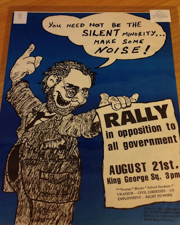 Brisbane protest posters