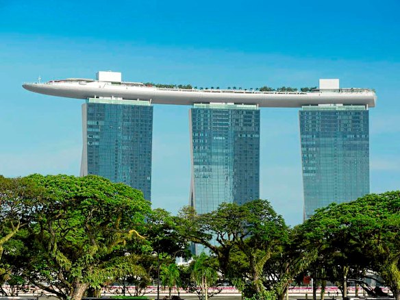 Marina Bay Sands Hotel, Singapore.