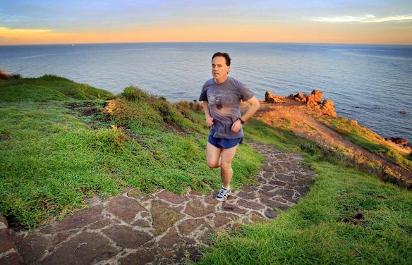 Greg Hunt goes through his paces.