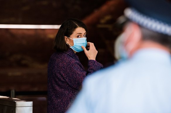Daily Health briefing by Premier Gladys Berejiklian as Sydney prepares for another 4 weeks of lockdown.