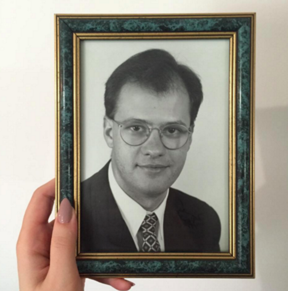 Dorky or dreamboat? Labor MP Ed Husic's sister Sabina posted this photo on Facebook. His response: "Man, I loved those days when double chins and face covering glasses were fashionable." Us too, Ed. 