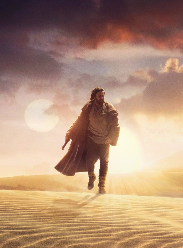 Ewan McGregor as Obi-Wan Kenobi.