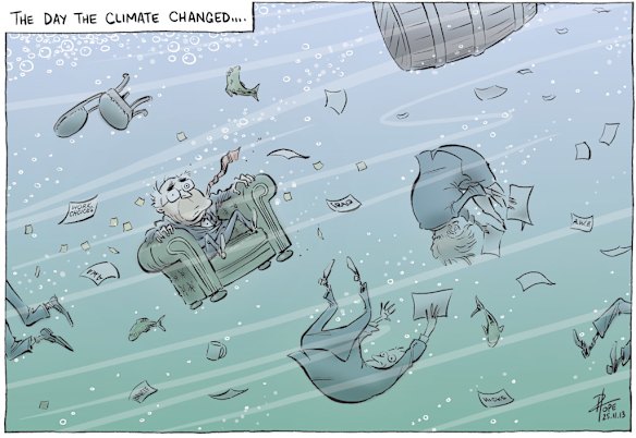 The Kevin Rudd cartoons, from David Pope