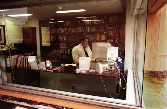 Joe Hockey after being appointed minister for financial services.