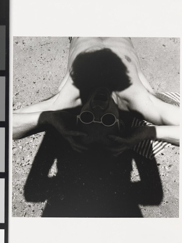 The photographer's shadow (Olive Cotton and Max Dupain), 1935 (printed 1999), by Olive Cotton.