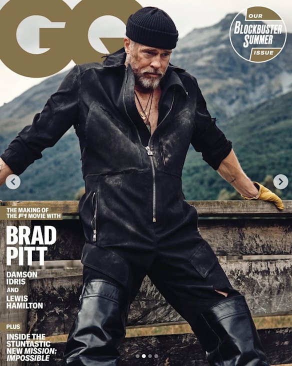 Brad Pitt leans into old-school masculinity for his cover shoot for GQ.