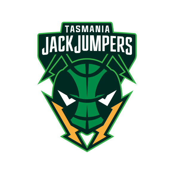 The logo for the Tasmania JackJumpers.