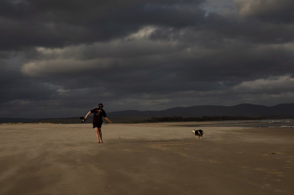 Bastion Point Beach. 