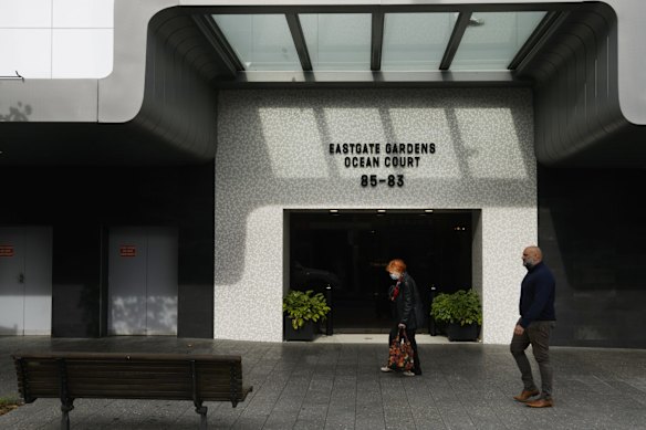 Bondi Junction is experiencing a decrease in activity since the latest COVID-19 outbreak.