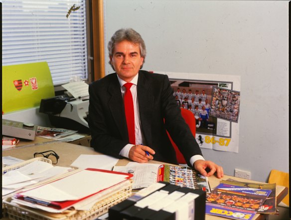 SBS Football analyst Les Murray.