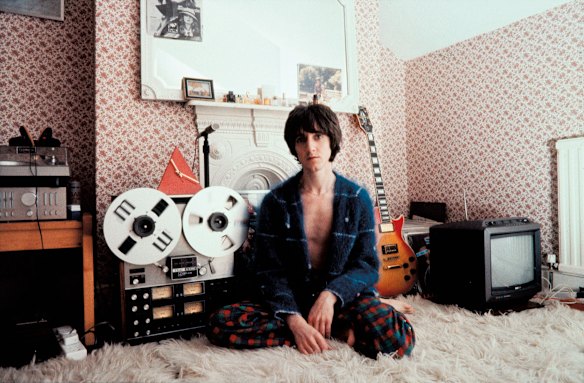 Vini Reilly, pictured at home in 1982. 