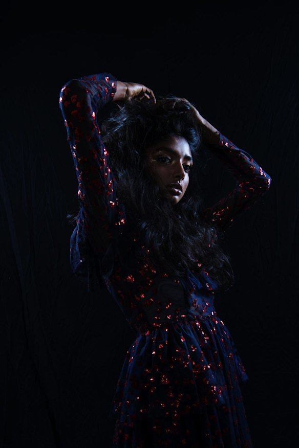 Photo of IMG model Sandali Jayasinghe for the launch of Sydney Fashion Week.
Hair + Makeup courtesy of MBFWA's official partners - Scott Sheehy for Toni&guy Australia and Ashley Wells for Napoleon Perdis. 
Art Director: Mags King