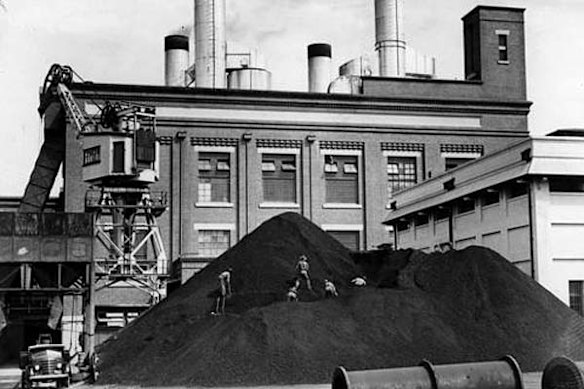 The powerhouse in 1942.