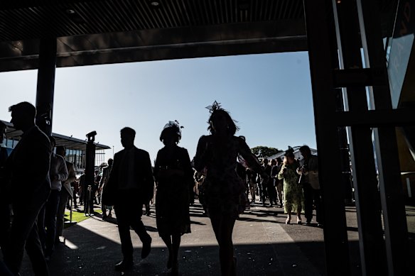 The crowd at Everest Day, Royal Randwick Racecourse.