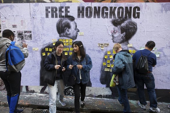 "I see Melbourne as my second home-town, I really love this city and I want to contribute to it. I think Hosier Lane is a particularly good place, it is the pearl on the crown of Melbourne's street art scene, it is also a place where where I know tonnes of Chinese tourists will come every day," the artist says. 
