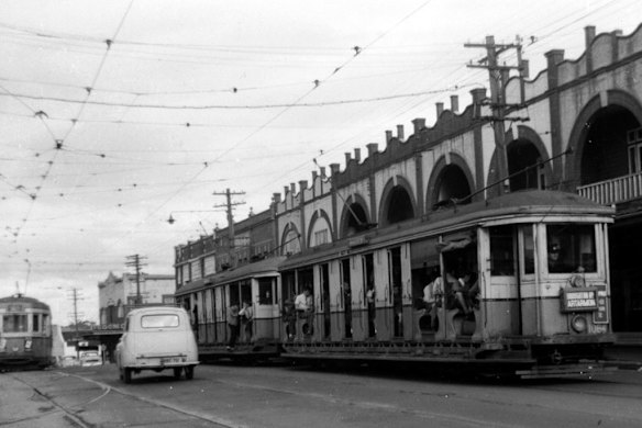 The tramway that once went crossed the Sydney Harbour Bridge.