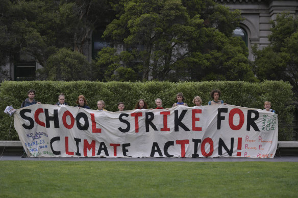 Students are planning to go on strike to demand serious climate action. 