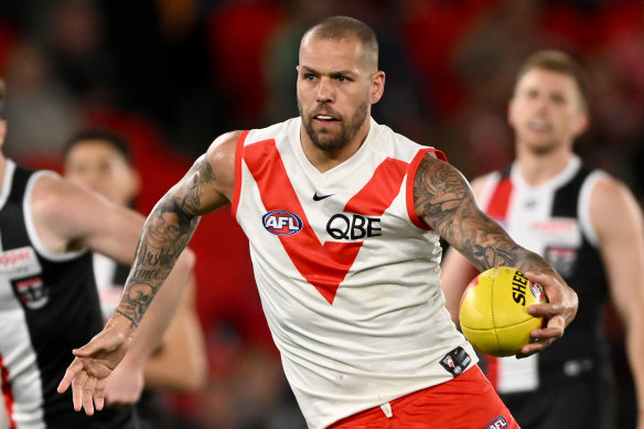 Lance Franklin is one of the greats of the game but is still chasing his first flag with the Swans.