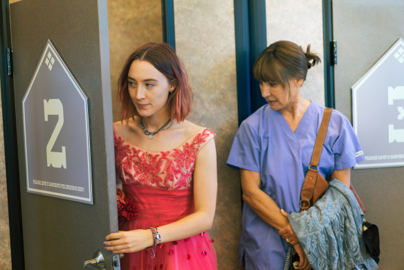 Saorise Ronan, left, won an oscar nomination for playing a caustic and judgmental 17-year-old in the film Lady Bird. In real life, a teenager’s “emotional turbulence” brings its own gains, according to one neuropsychiatrist.