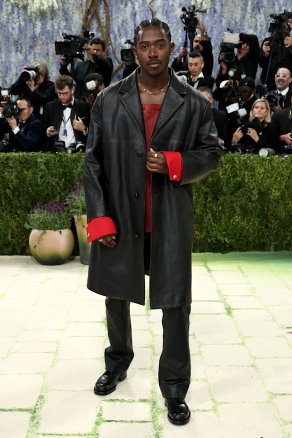 Damson Idris in Prada.
