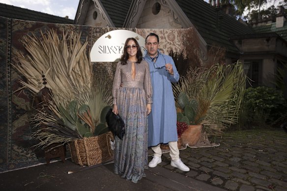 Lisa Wipfli and Michael Wipfli dressed to impress.