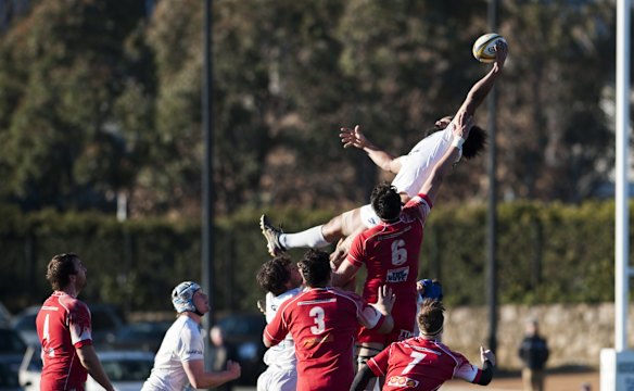 Queanbeyan's Sokai Tai in lineup.
