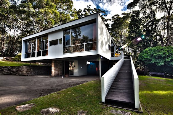 Exterior view of Rose Seidler House.