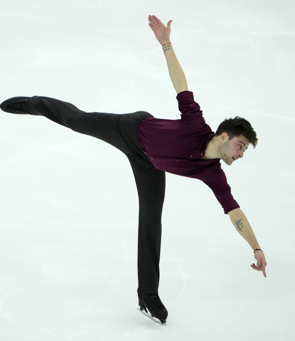 Figure skater Brendan Kerry is appearing at his third Games.