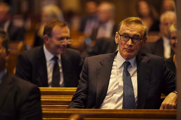 Tony Abbott and Bob Carr. 