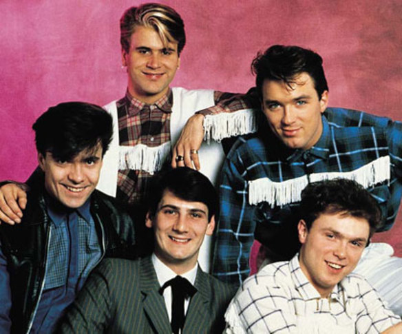 Spandau Ballet at their 1980s peak.