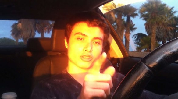 This image from video posted on YouTube shows Elliot Rodger. In the video, posted on the same day as the shootings, Rodger looks at the camera and says he is going to take his revenge against humanity.