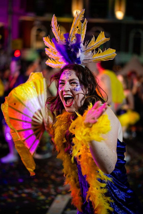 Excitment in Oxford Street.