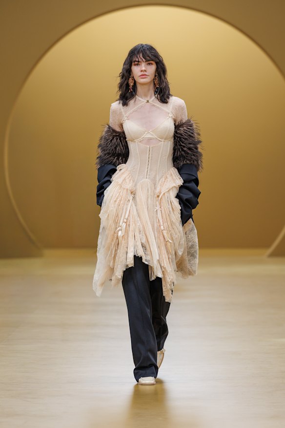 A Zimmermann dress from their ‘Trailblazer’ collection at Paris Fashion Week.