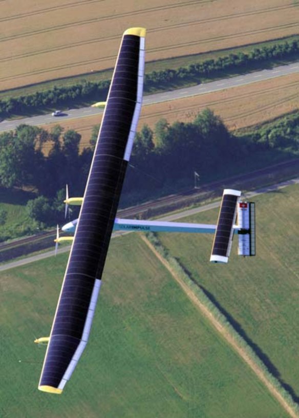Solar-powered flight