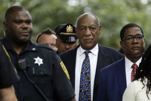 Bill Cosby Cosby was convicted in April 2018 of drugging and sexually assaulting Andrea Constand.