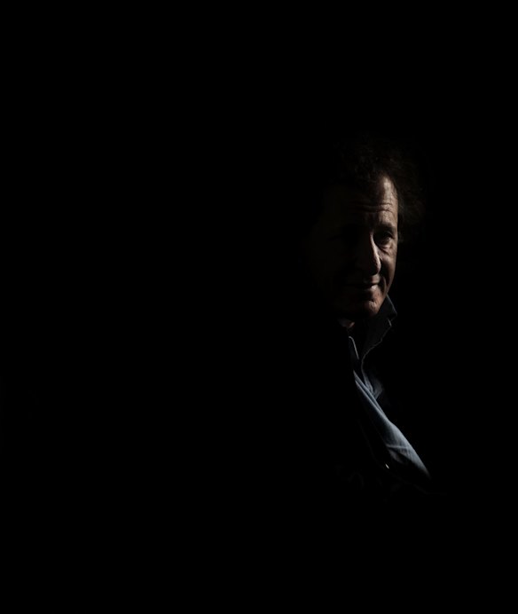 Actor Geoffrey Rush photographed at Crown Casino hotel in Melbourne.