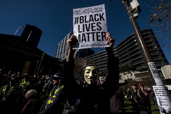 Melbourne's Black Lives Matter rally