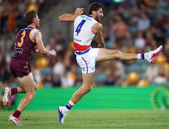 Main man: Bulldogs great Marcus Bontempelli.