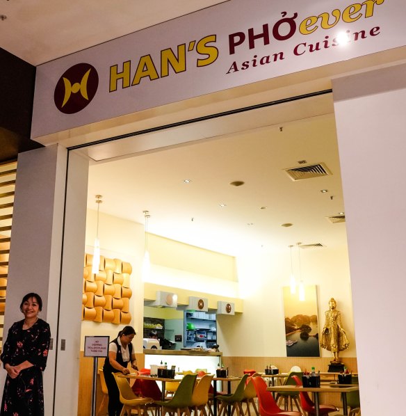 Tram Hoang Han trials a new concept cafe, Han's PHOever with the first opened in Midland. 