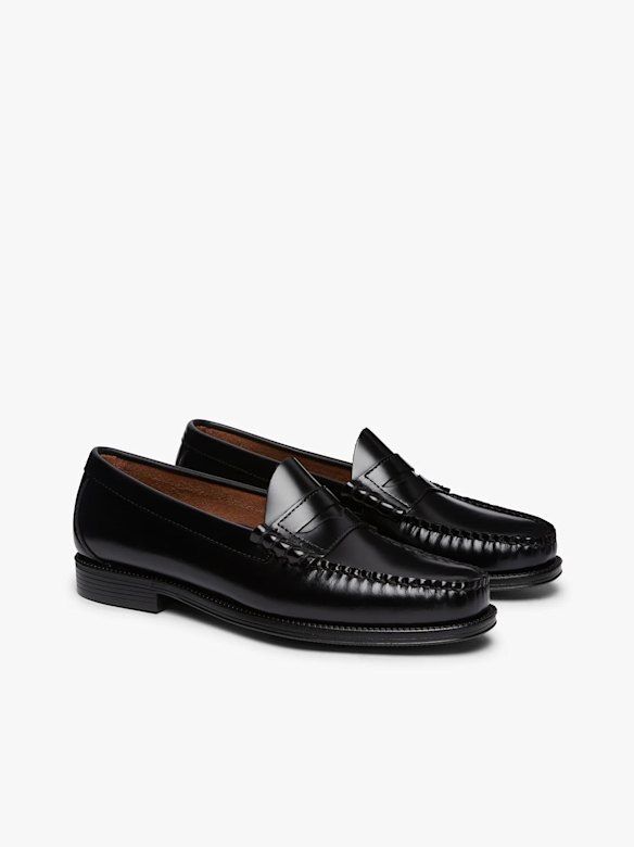 Cummings loves to step out in G. H. Bass “Easy Weejuns Larson” penny loafers.