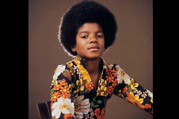 Michael Jackson, from his days as part of The Jackson 5, poses for the camera in this undated handout photo.